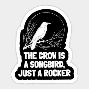 Crow songbird Sticker